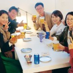 중국어 기자반, 정든 선생님과 송별회 이미지