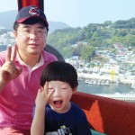 [여름 휴가 화보]  바다 위 케이블카에서 - 광주일보 박진표 기자 이미지