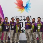 광주 U대회-기자들과 통했다 이미지